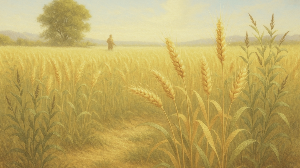 The Illustration Of The Wheat And The Weeds An Analysis Of Matthew 13 the-illustration-of-the-wheat-and-the-weeds-an-analysis-of-matthew-13