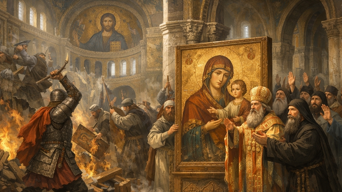 Why Did the Iconoclasm Controversy Shake the Byzantine Church ...